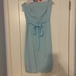 100% Cotton Strapless Summer Dress